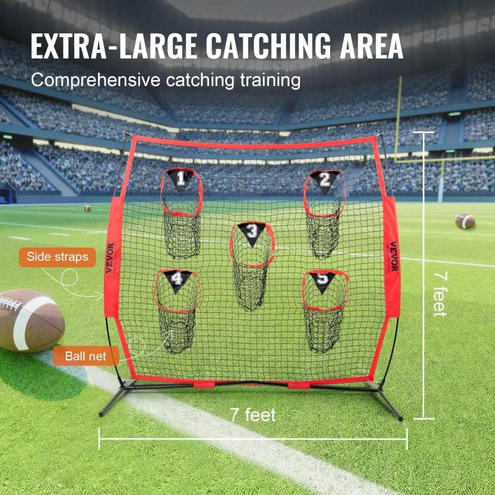 6 x 6 ft Football Trainer Throwing Net,