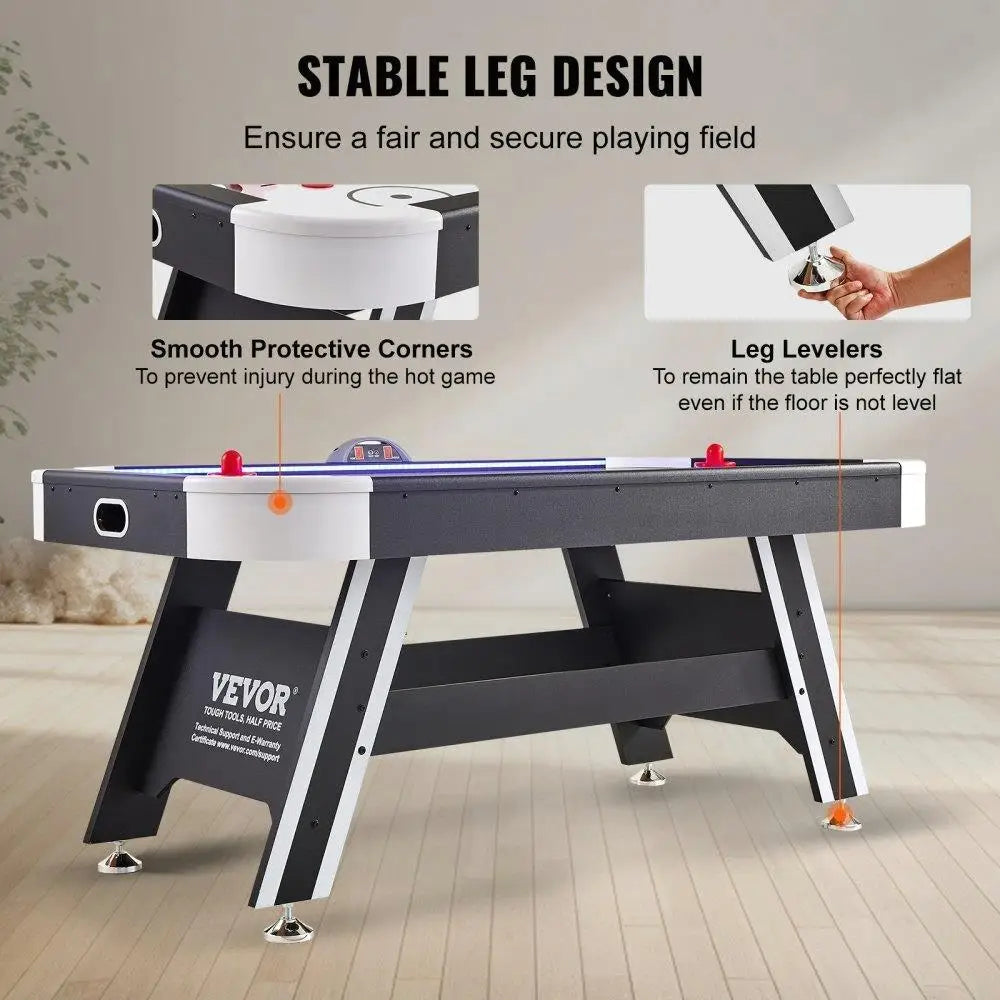Air Hockey Table 72 Inch Indoor Arcade