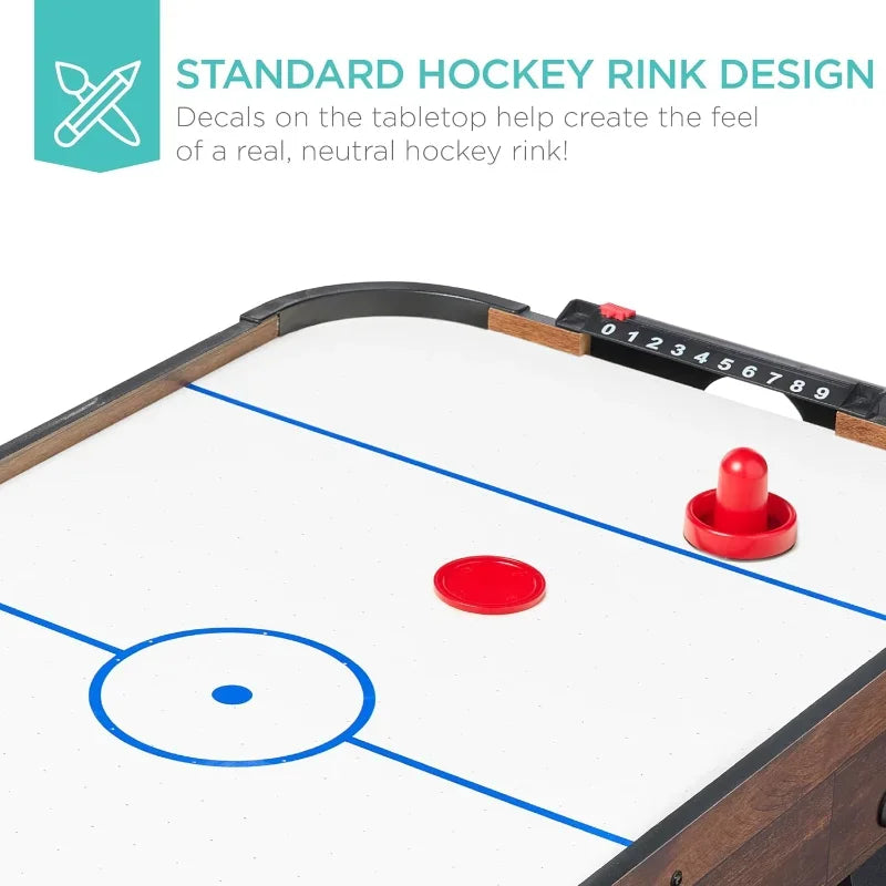 Best Choice Products 40in Portable Tabletop Air Hockey
