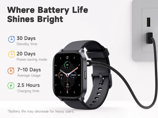TOOBUR 2.01“ Smart Watch for Women