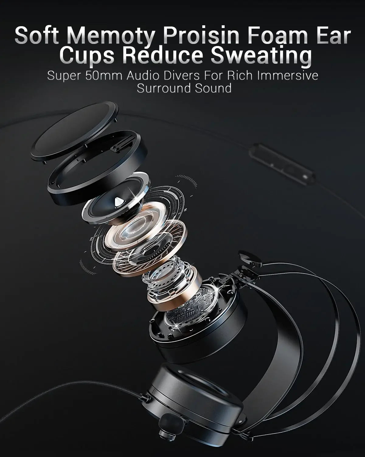 NUBWO N7 Stereo Gaming Headsets