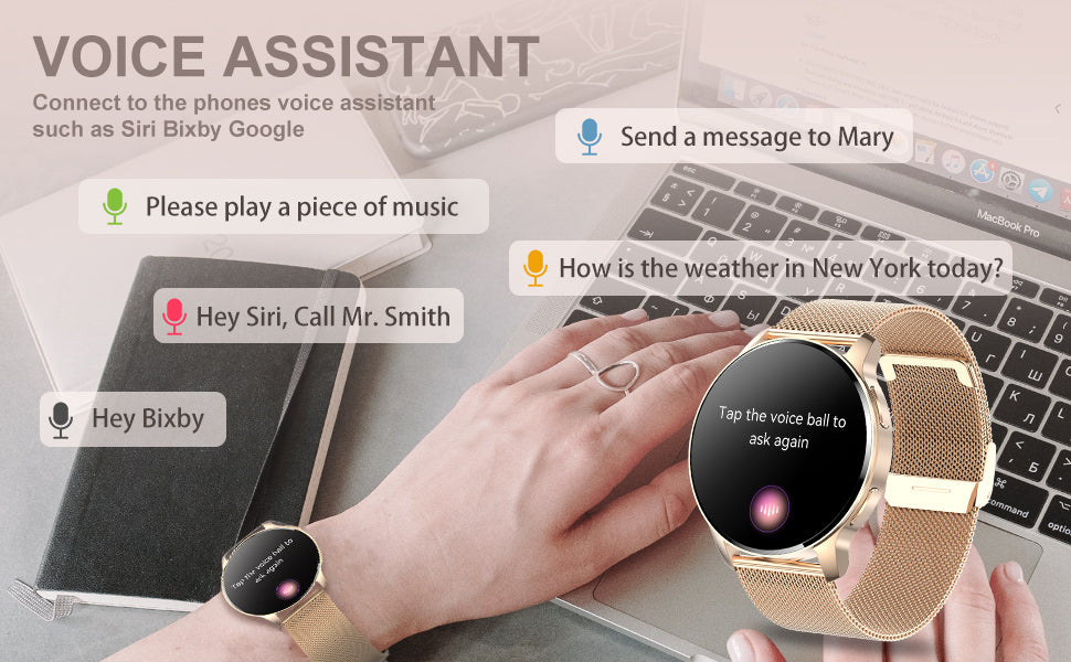 Smart Watch for Women (Answer/Make Call), Fitness Tracker