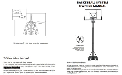 Adjustable Height 5.5-7" Basketball Stand