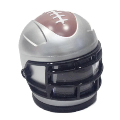 3.2" 4 PC 3D Metal Football Helmet