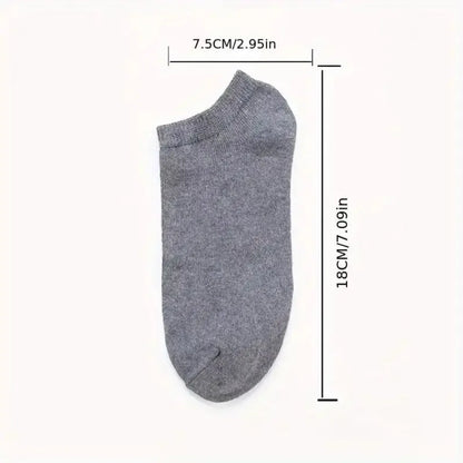 10 Pairs Men's Short Socks,