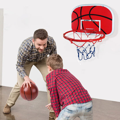 Mini Basketball Hoop with Ball and Pump Portable Basketball Hoop Adjustable Basketball Hoop Set Indoor Outdoor Play for Kids