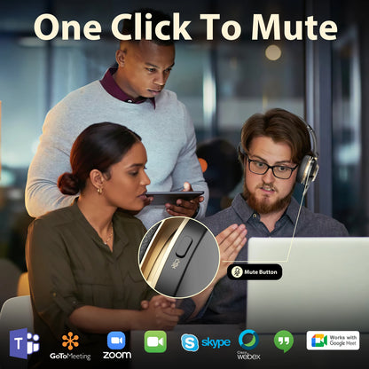 Bluetooth Headset V5.3, Wireless Headset