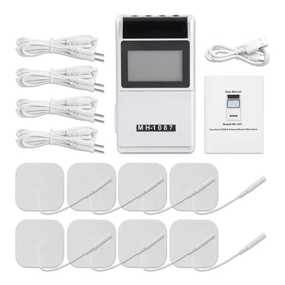 15 Modes 4 Output Channel PMS Eletric  Body Massager Pad
