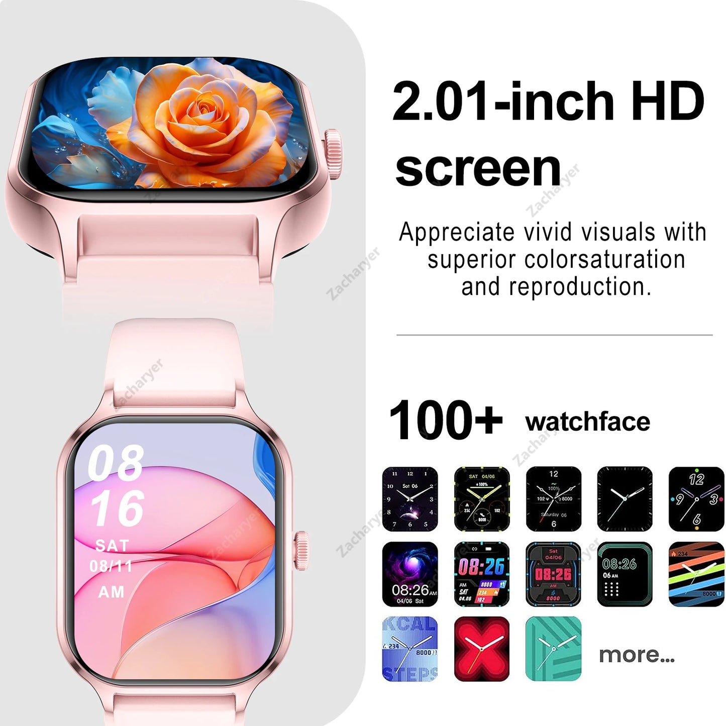 Smart watch full touch screen