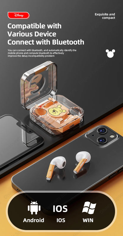 Choice US Disney LK-10  Bluetooth 5.2 Immersive Sound Earphones