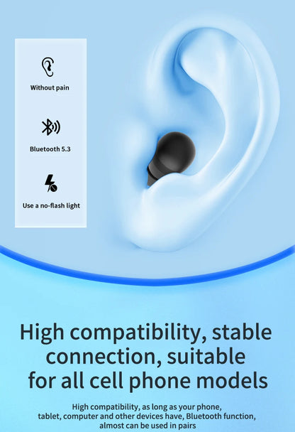 Sleep earbuds, wireless mini work earphones