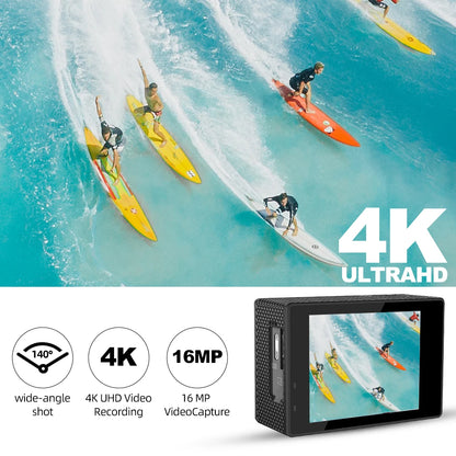 Action Camera Underwater 30M Helmet Video  Sport Camera