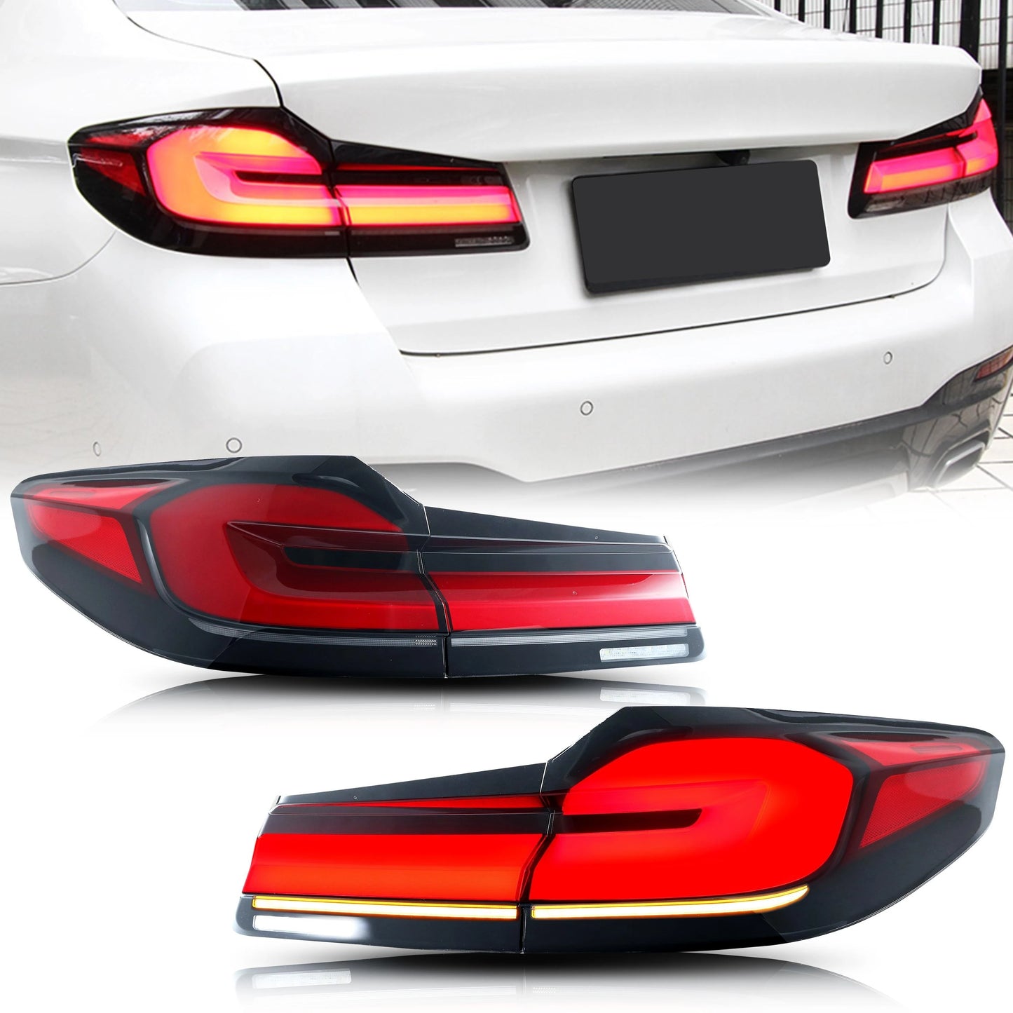 LED Tail Lights for BMW G30 F90 M5 5-Series 2017-2020