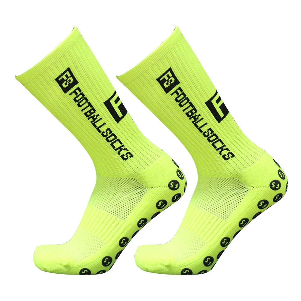Non Slip Round Silicone Unisex Football Sock