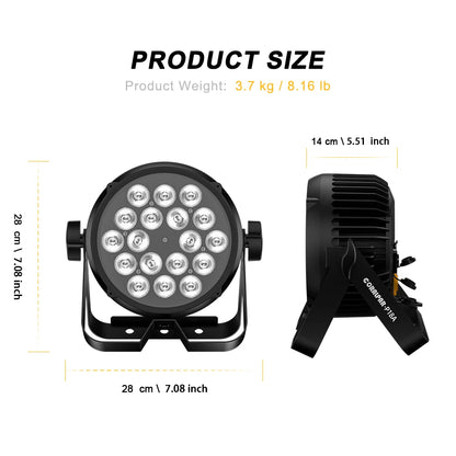 LED  Light Touch Screen with RDM function Stage DJ Disco