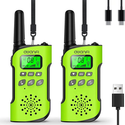 AWANFI Walkie Talkie Children, 3-12 Years, Walkie Talkie