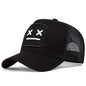 1piece Unisex XX Embroidery  Sunscreen Hat