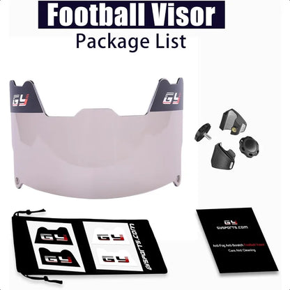 FV007 Tinted Football Visor
