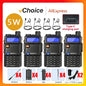 4Pcs Baofeng UV-5R 5W Tri-Power Walkie Talkie