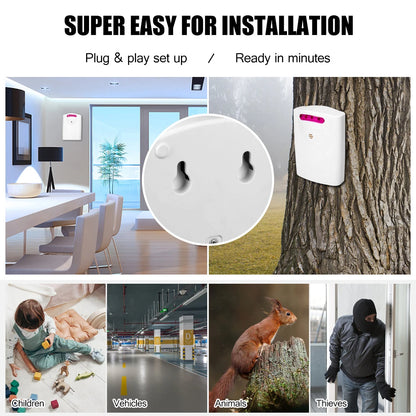 Multifunctional Wireless Driveway Alarm