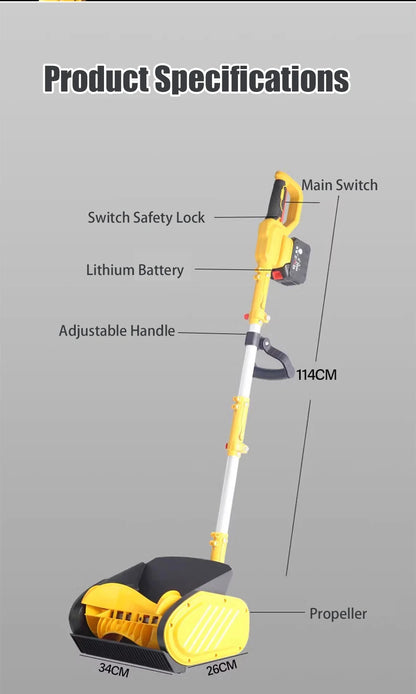 Lightweight Snow Removal Tool for Driveway