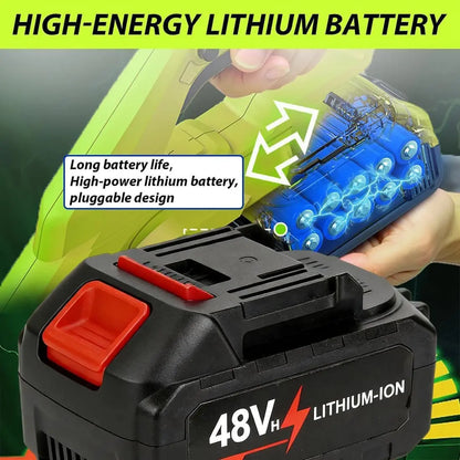 40V Cordless Brushless Snow Shovel, 13-Inch Electric Snow Blower