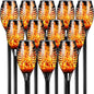 Solar Outdoor Lights,12LED Solar Tiki Torches