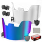 Football Visor Pro Dual Blue Clear Lens for Day Night Play