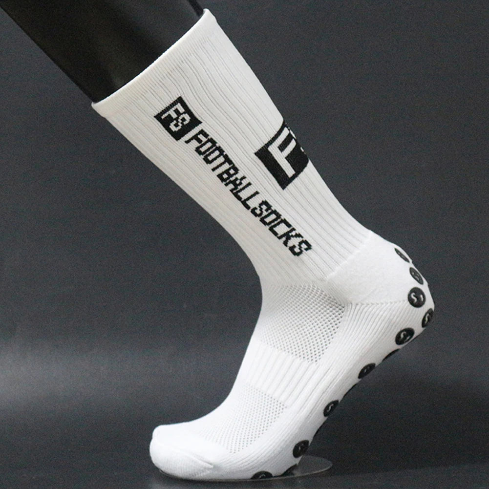 Non Slip Round Silicone Unisex Football Sock
