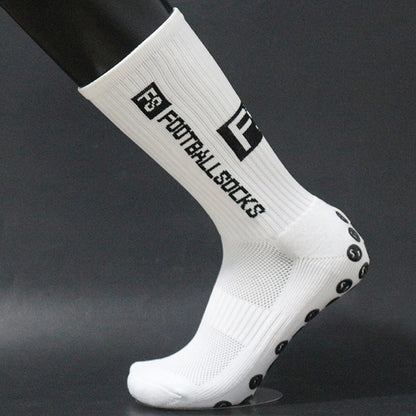 Non Slip Round Silicone Unisex Football Sock