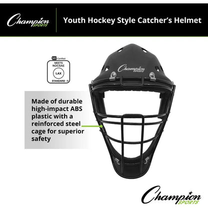 Champion Sports Hockey Style Catcher's Helmet Mask