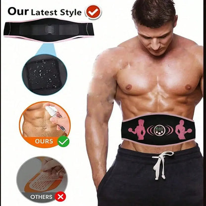 Abs Stimulator USB Rechargeable Stimulating Belt Muscle