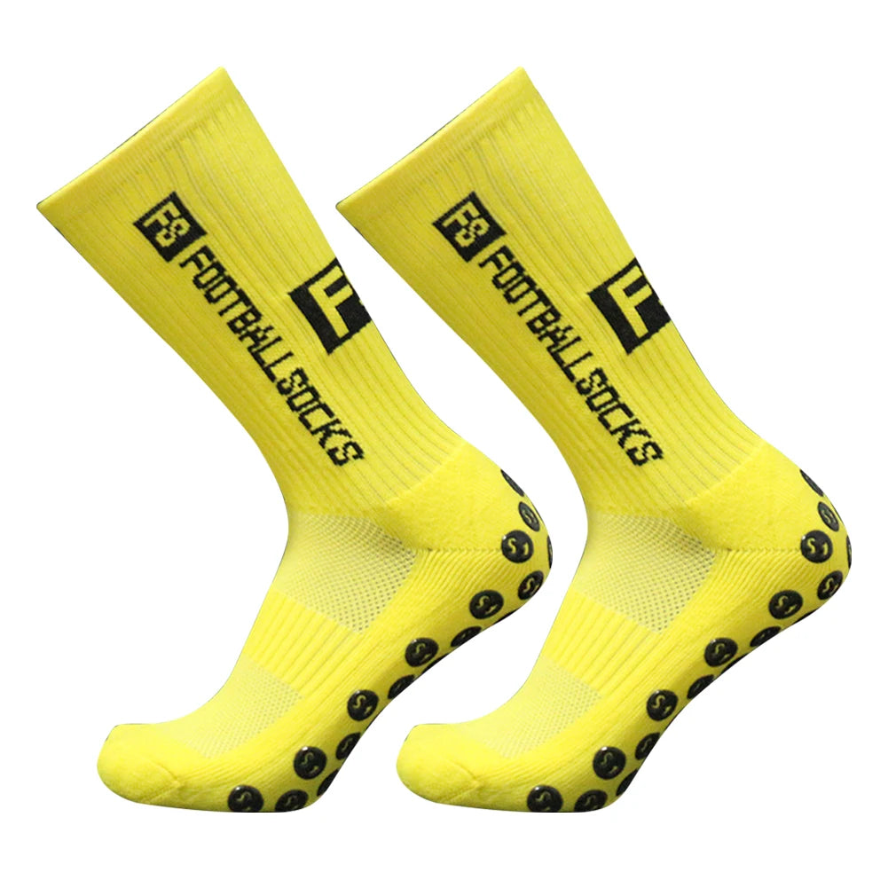 Non Slip Round Silicone Unisex Football Sock