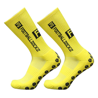 Non Slip Round Silicone Unisex Football Sock