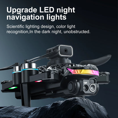 S160 Color LED Drone Professional 4K HD Quadcopter