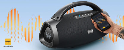 W-KING 200W RMS Portable Bluetooth  Loud Outdoor Speaker