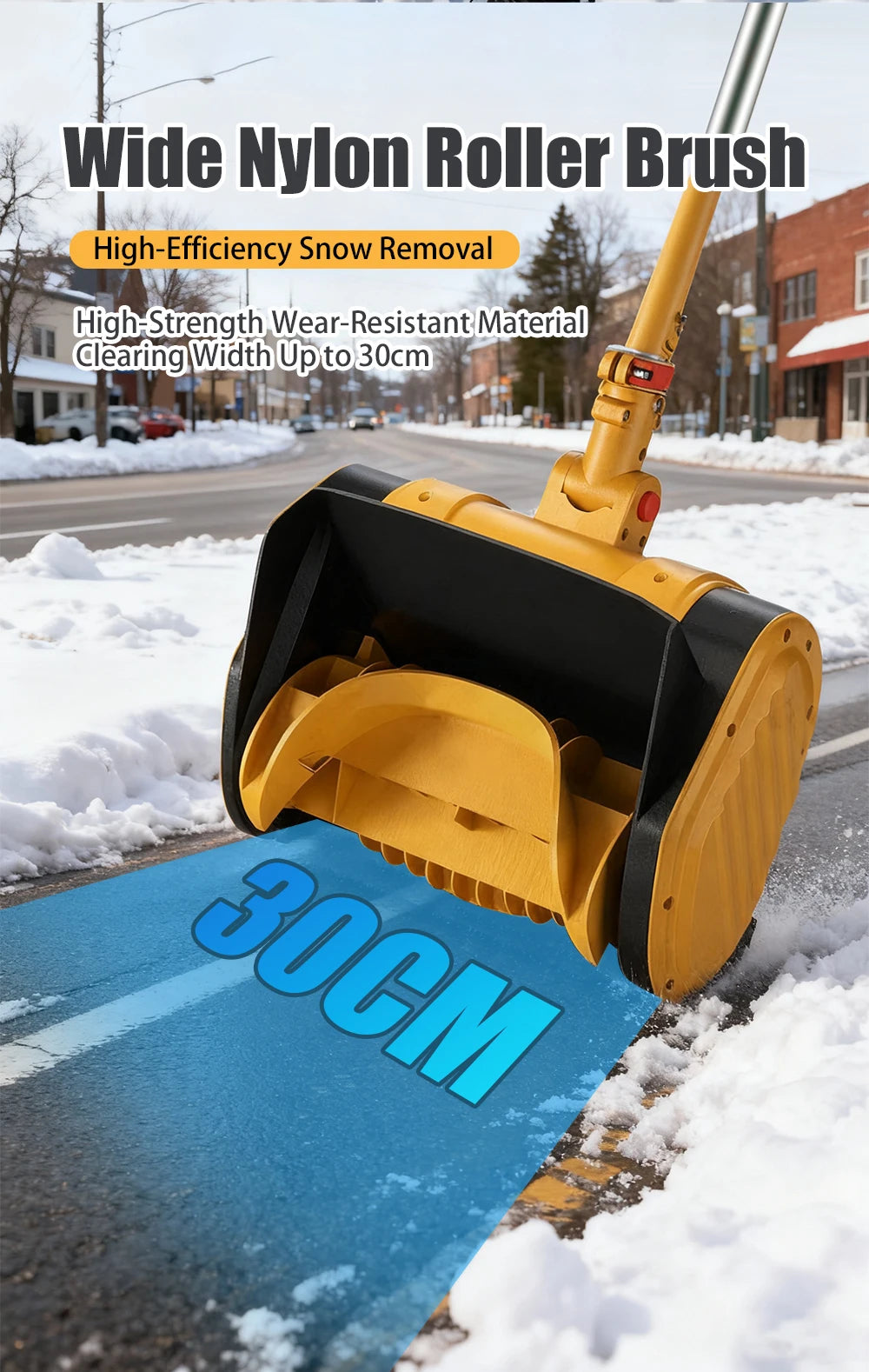 Lightweight Snow Removal Tool for Driveway