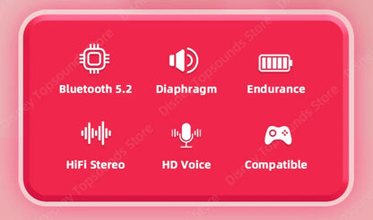 Choice US Disney LK-10  Bluetooth 5.2 Immersive Sound Earphones