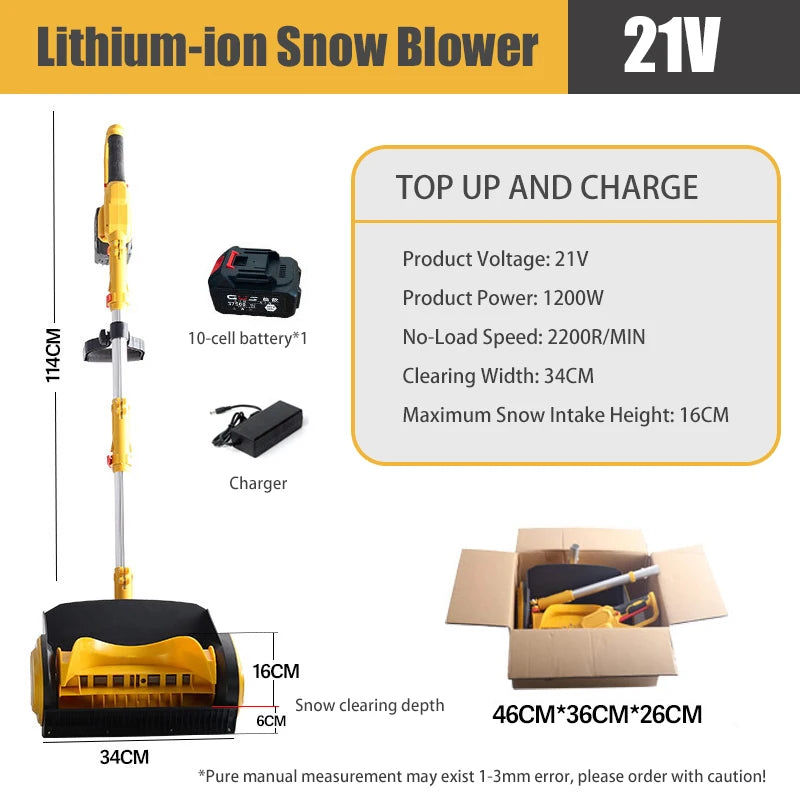 Lightweight Snow Removal Tool for Driveway