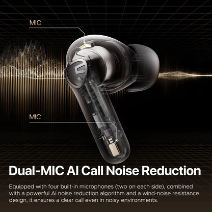 SoundPEATS T3 pro Wireless Earbuds Active Noise Cancelling Bluetooth