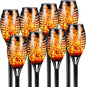 Solar Outdoor Lights,12LED Solar Tiki Torches