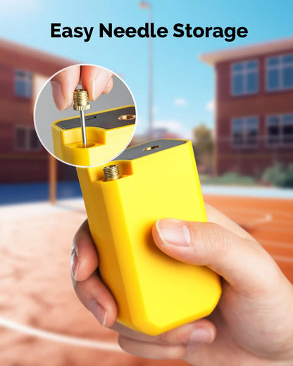 P100 Portable Electric Ball Pump Digital LED Display