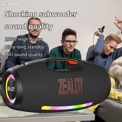 Zealot S89 250W Portable Bluetooth Speaker