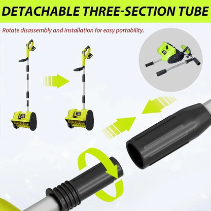 40V Cordless Brushless Snow Shovel, 13-Inch Electric Snow Blower