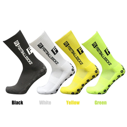 Non Slip Round Silicone Unisex Football Sock