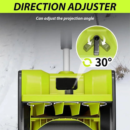 40V Cordless Brushless Snow Shovel, 13-Inch Electric Snow Blower