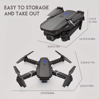 2024 E88Pro RC Drone 4K Professinal With 3 Battery