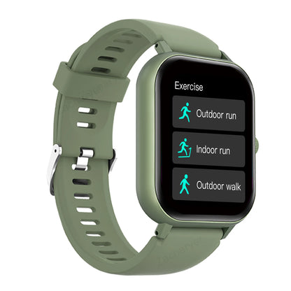 Wireless call information reminder silicone strap smart watch, unisex sports watch