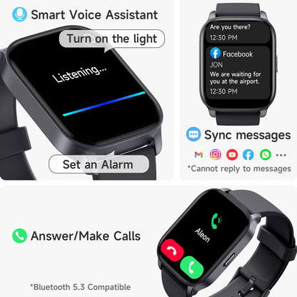 TOOBUR 2.01“ Smart Watch for Women