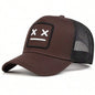 1piece Unisex XX Embroidery  Sunscreen Hat